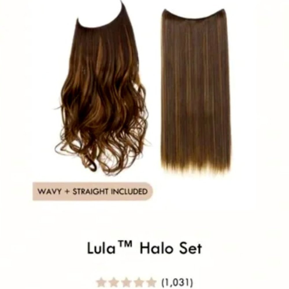Lula Halo hair extensions